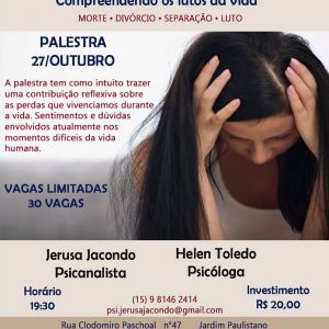 Compreendendo os Lutos da Vida